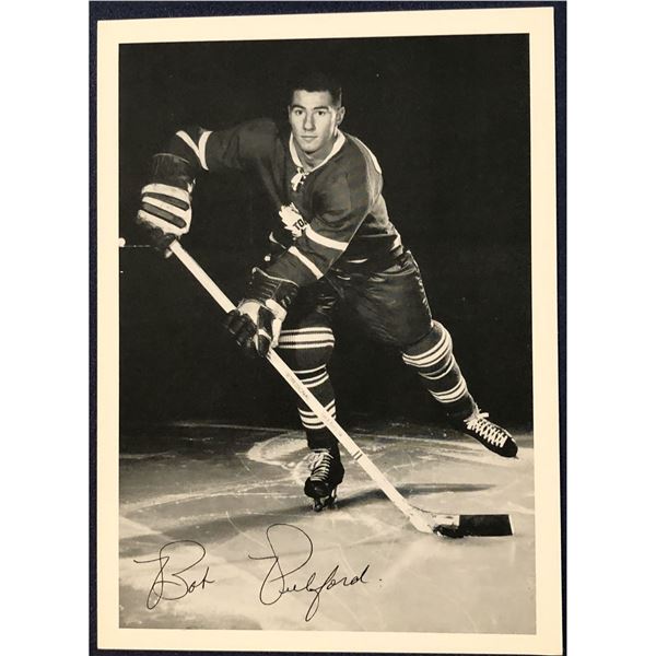 1960-61 YORK PEANUT BUTTER BOB PULFORD (HOF)