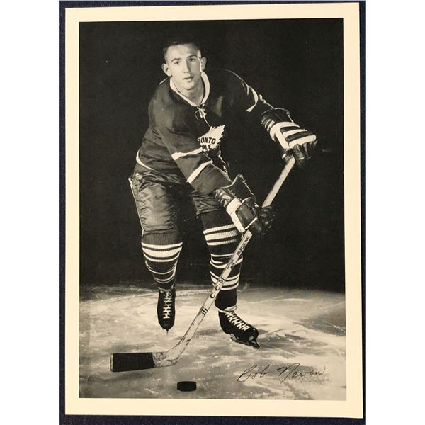 1960-61 YORK PEANUT BUTTER BOB NEVIN
