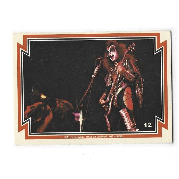 1978 Donruss Aucoin KISS Trading cards card #12