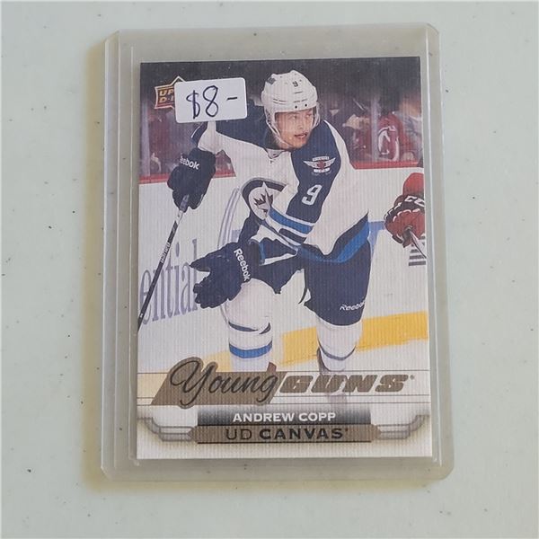 Andrew Copp Upper Deck Young Guns Canvas Rookie card