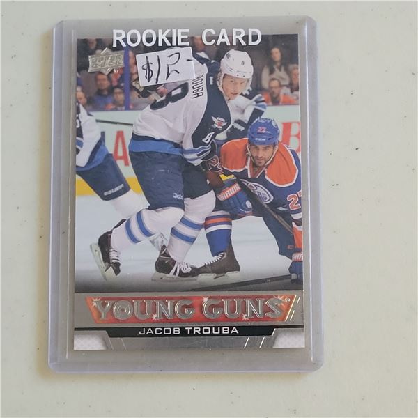 Jacob Trouba Upper Deck Young Guns Rookie card