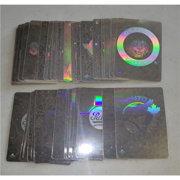 Big Lot of Upper Deck Young Baseball Holograms