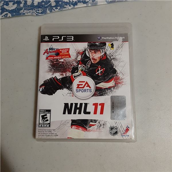 EA Sports NHL 11 PS3 Playstation 3 Game