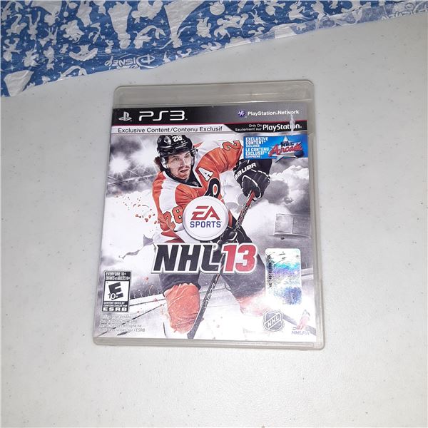EA Sports NHL 13 PS3 Playstation 3 Game