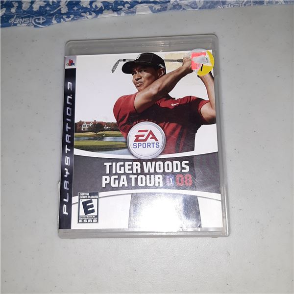 EA Sports Tiger Woods PGA Tour 08 PS3 Playstation 3 Game