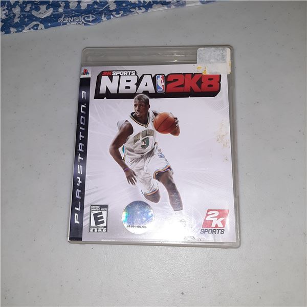 2K Sports NBA 2K8 PS3 Playstation 3 Game
