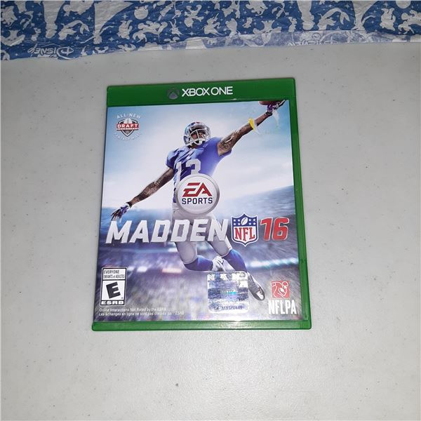 EA Sports Madden NFL 16 Xbox One Game