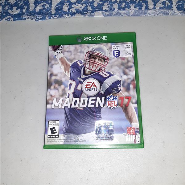 EA Sports Madden NFL 17 Xbox One Game