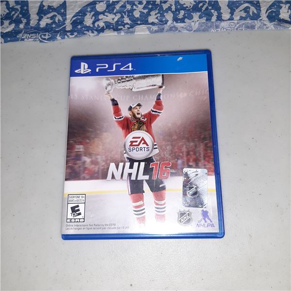 EA Sports NHL 16 PS4 Playstation 4 Game