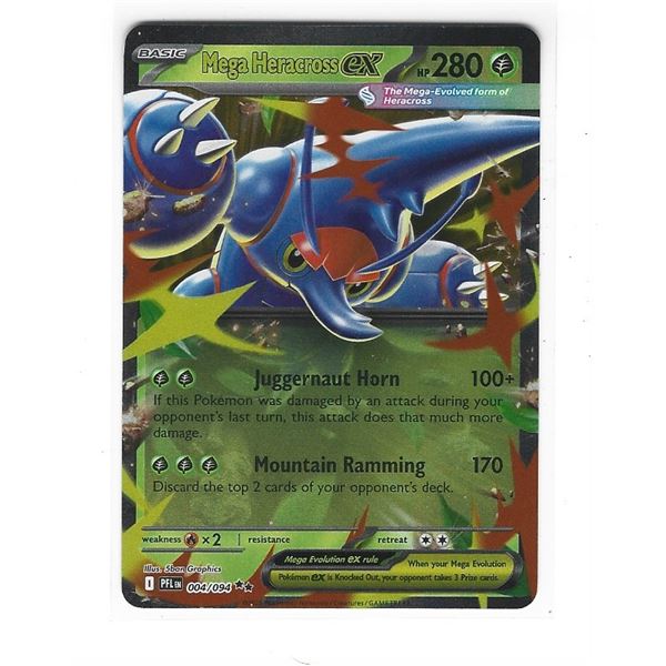 Pokemon Mega Heracross EX 004/094