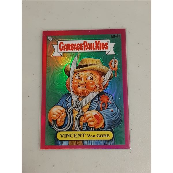 2024 Topps Chrome Garbage Pail Kids Magenta Refractor AN-4a VINCENT Van Gone