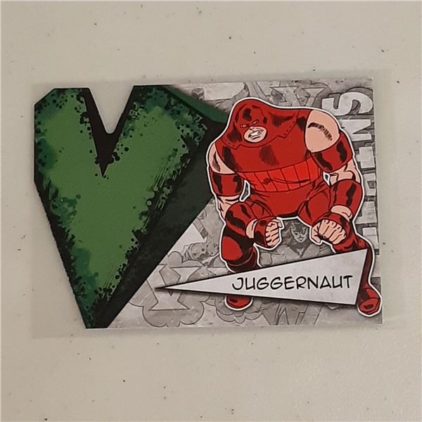 Marvel Beginnings Series 3 Villains Die Cut card V-17 Juggernaut