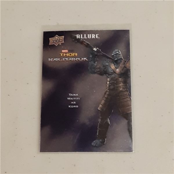 2022 Marvel Allure Character Poster card CP-24 Taika Waititi as Korg