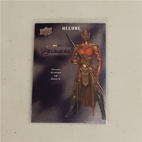 2022 Marvel Allure Character Poster card CP-33 Danai Gurira as Okoye