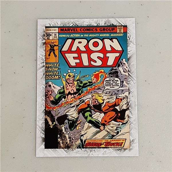 2012 Upper Deck Marvel Beginnings III Breakthrough Issues card B-110 Iron Fist #14