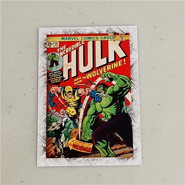 2012 Upper Deck Marvel Beginnings III Breakthrough Issues card B-96 The Incredible Hulk #181