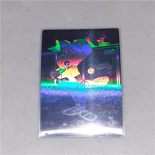 1990 Upper Deck Comic Ball Hologram card Porky Pig