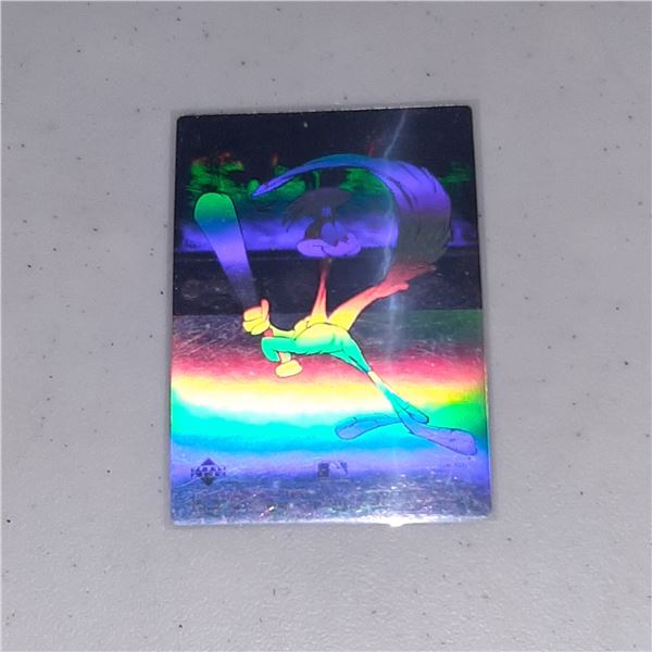 1990 Upper Deck Comic Ball Hologram card Road Runner