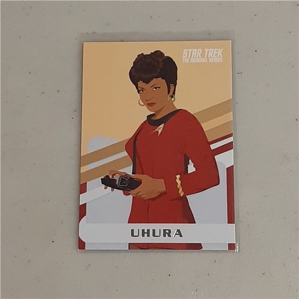 2021 Women of Star Trek Art and Images Universe Gallery card U18 Lt. Uhura