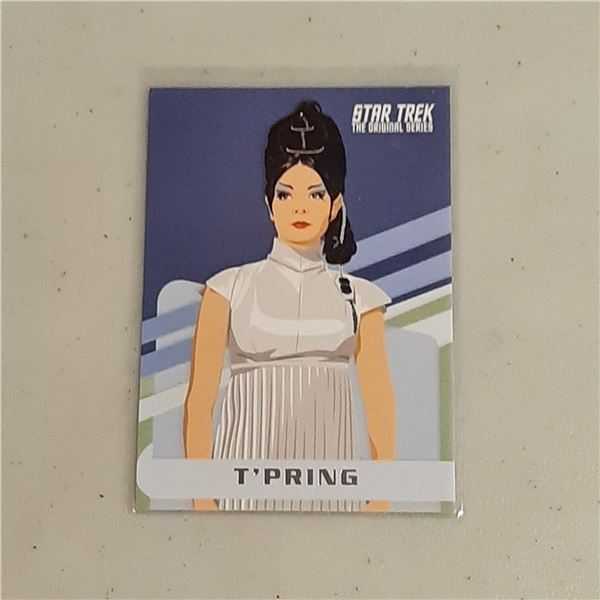 2021 Women of Star Trek Art and Images Universe Gallery card U22 T'Pring