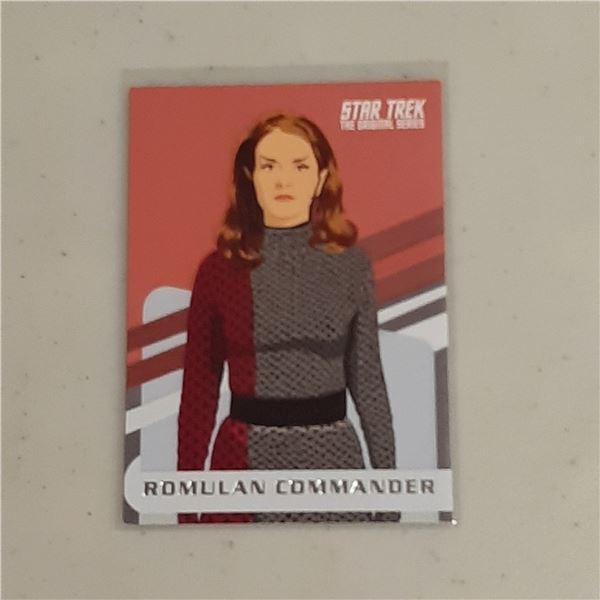 2021 Women of Star Trek Art and Images Universe Gallery card U23 Romulan Commander