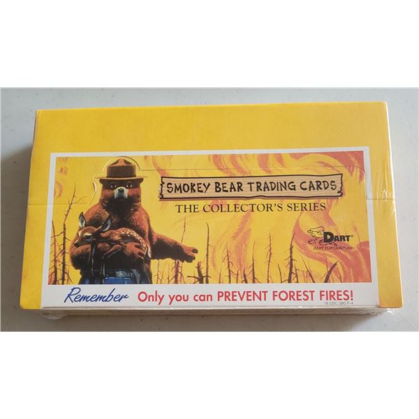 Dart Smokey Bear Sealed 24 pack box with 7 cards per pack