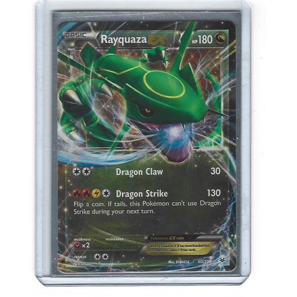Pokemon Rayquaza EX Ultra Rare 60/108