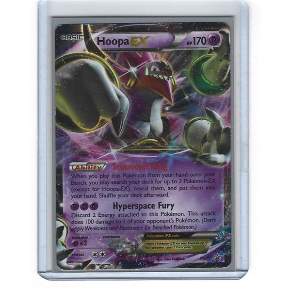 Pokemon Hoopa EX Ultra Rare Black Star Promo XY71
