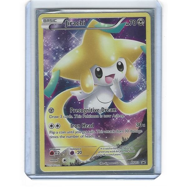 Pokemon Jirachi Black Star Promo XY112