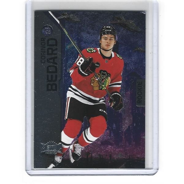 Connor Bedard 2023-24 UD Metal Universe Rookie card #198