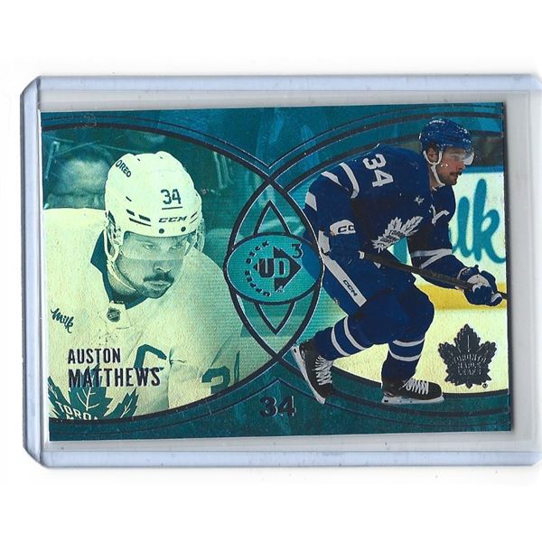 Auston Matthews 2025-26 Upper Deck UD3 card UD3-5
