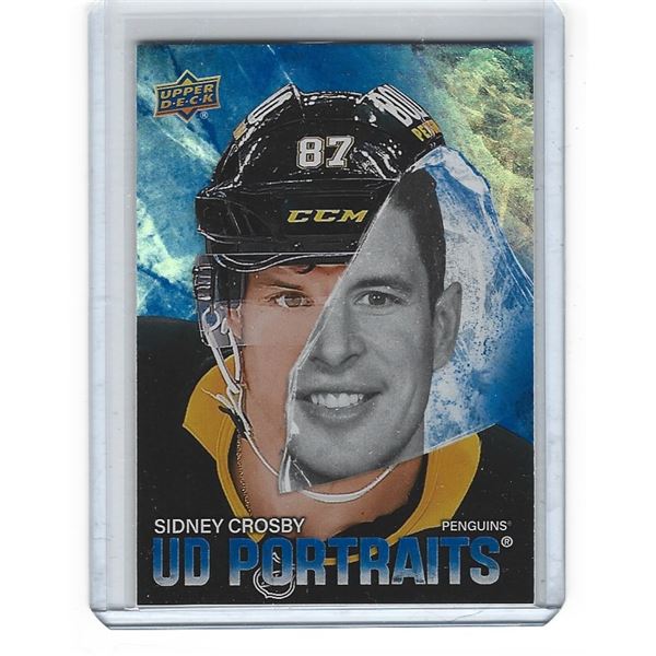 Sidney Crosby 2025-26 Upper Deck UD Portraits card P-33