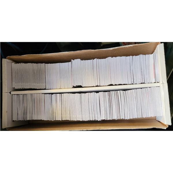 1500 count box of Assorted Upper Deck Hockey cards 2018-19 to 2025-26