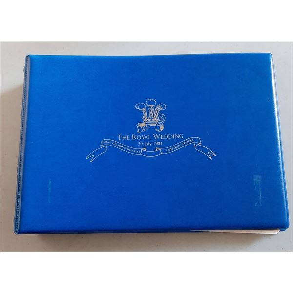 The Royal Wedding 29 July 1981 Stamp Album - Stanley Gibbon