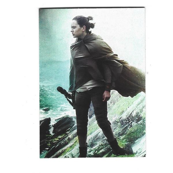 Topps Star Wars The Last Jedi Rey Continuity card #1 of 15