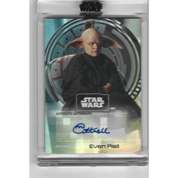 Star Wars Signature Series Michaela Cottrell as Even Piell Autograph A-MC1