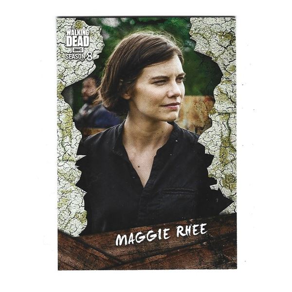 2018 Topps The Walking Dead Character Insert card C-4 Maggie Rhee