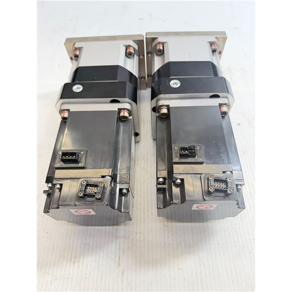 (2) Mitsubishi #HG-KR73 Motors w/ #PGX90-H-10 Planetary Gear Boxes