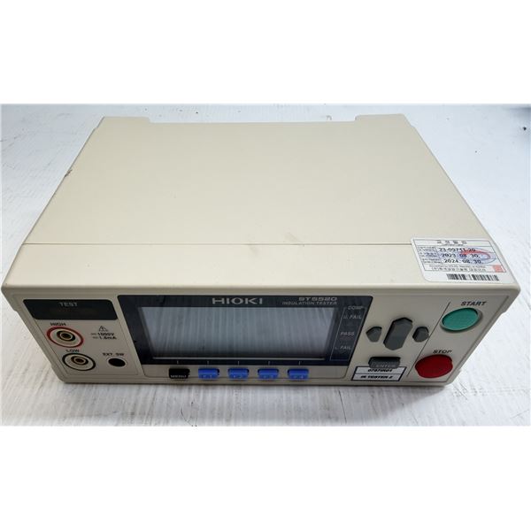 HIOKI #ST5520 Insulation Tester