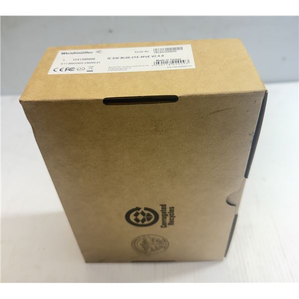 Weidmuller #IE-SW-BL06-2TX-4PoE V.2.0.0 / #1241380000 Isolated Power Supply