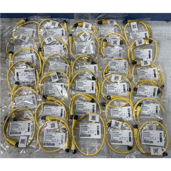Lot of (30) Brad Connectivity #1200660684 / 884030K05M005 Cords