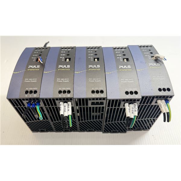 (5) PULS #PIC480.241C Power Supplies