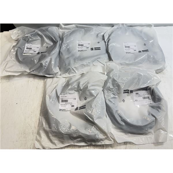 Lot of (5) Atlas Copco #4222180202  Power Cables