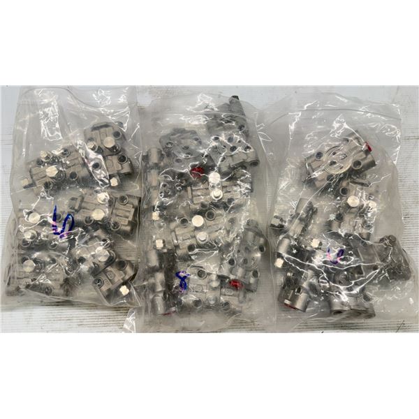 Lot of (20) IEC Stainless Steel Valve Unit
