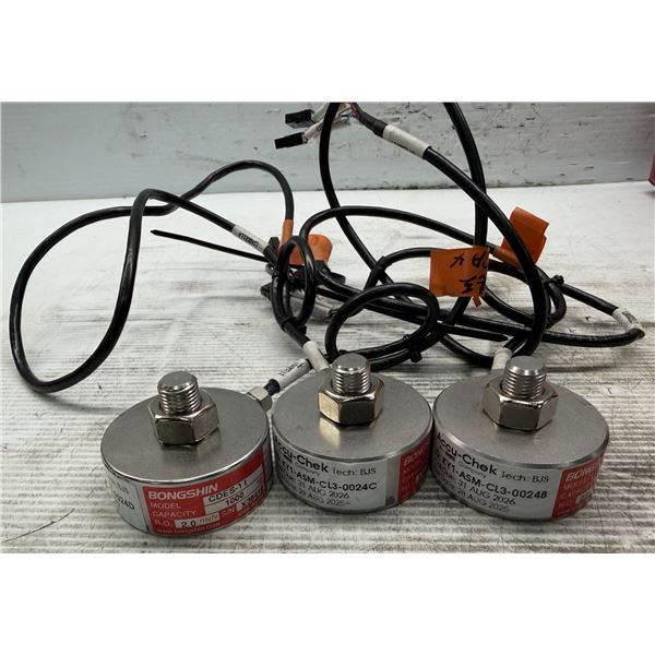(3) Bongshin #CDES-1t Loadcells