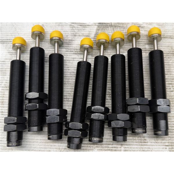 Lot of (8) Misumi #C-AC2020M Shock Adsorbers