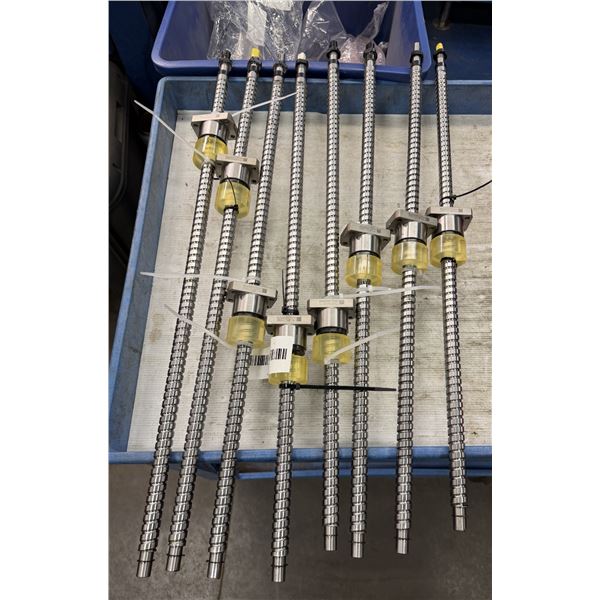 Lot of (8) THK-Samick #BNK2010K-2.5 / SLLB0684 Ground Ball Screws