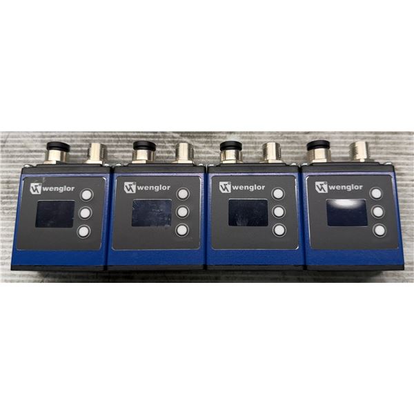(4) Wenglor #BLN0L1R20 Barcode Line Scanners CCD Arrey