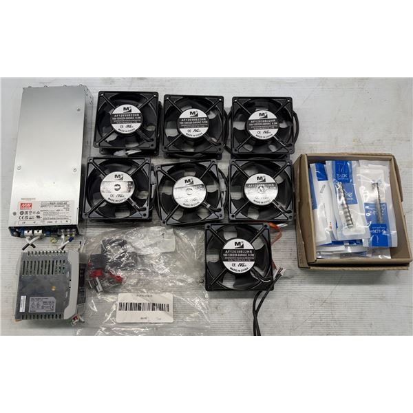 Lot of Misc. Mean Well, Autonics, S-Lok & Shenzhen Huaxia Hengtai Items