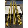Image 1 : (3) Sets of Sick #1109373/CAP-EA15031CA0 & #1109372/C4P-SA15031AA0 Safety Light Curtains